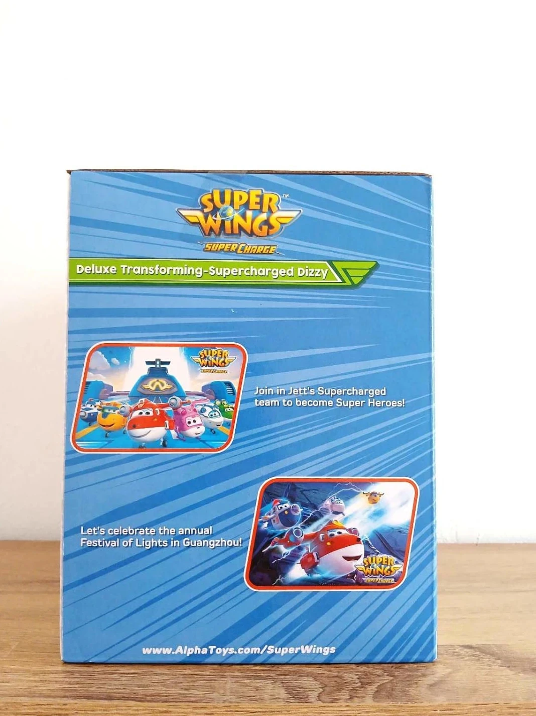 Figurino Super Wings Deluxe Transformando Supercharged Dizzy – photo 4